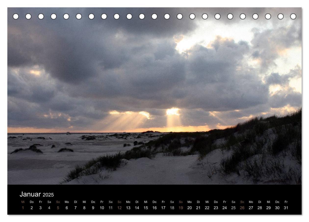 Bild: 9783435785735 | Die Insel Amrum (Tischkalender 2025 DIN A5 quer), CALVENDO...