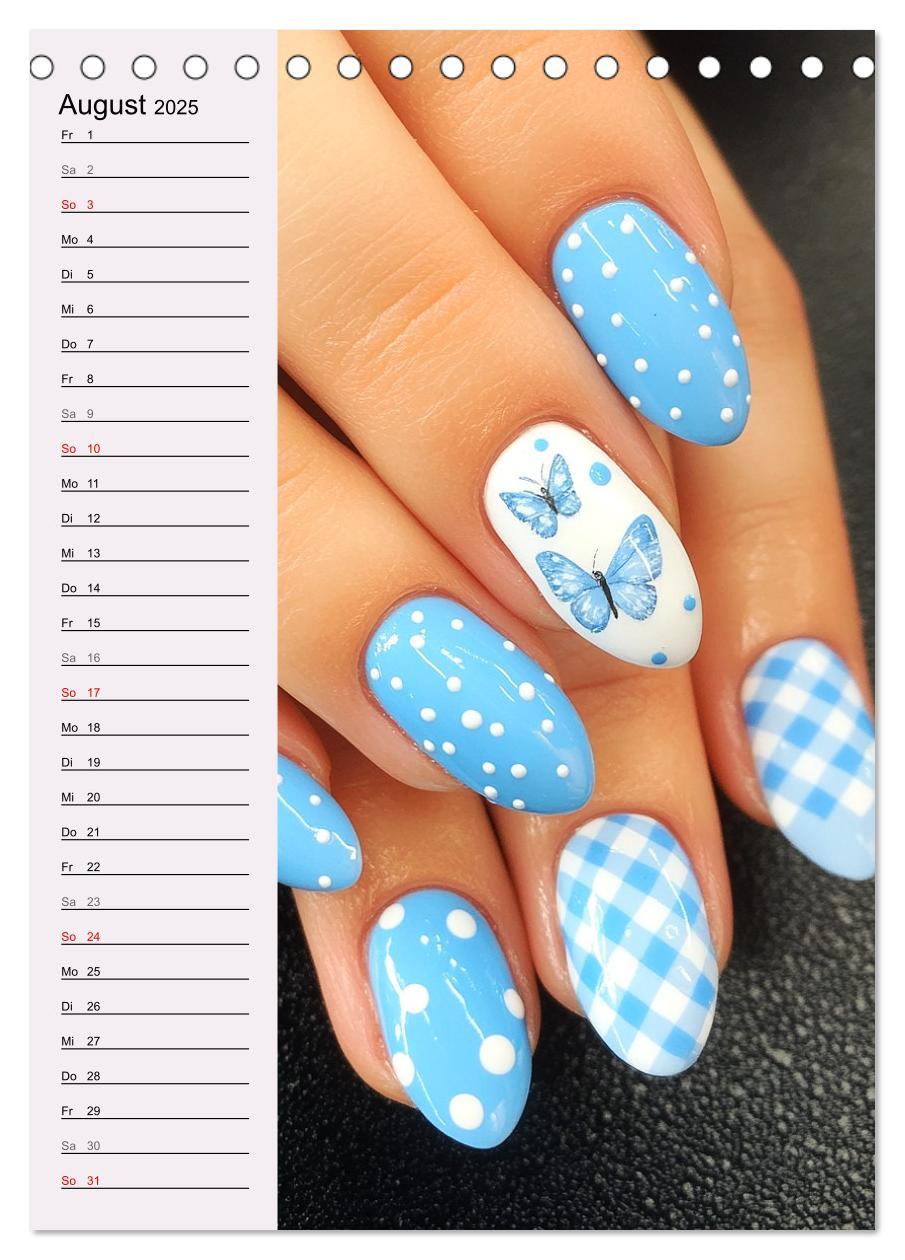 Bild: 9783457206041 | Nageldesign. Außergewöhnliche Fingernägel (Tischkalender 2025 DIN...