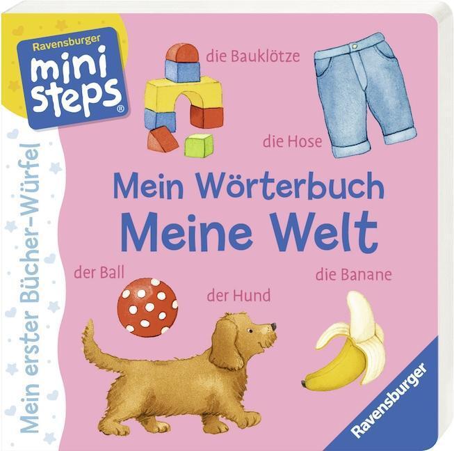 Bild: 9783473317714 | ministeps: Mein erster Bücher-Würfel: Meine ersten Wörter (Bücher-Set)