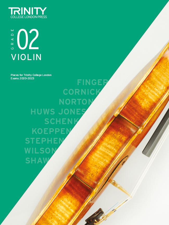 Cover: 9780857368232 | Violin 2020-2023 Grade 2 | Trinity College London | London | Broschüre