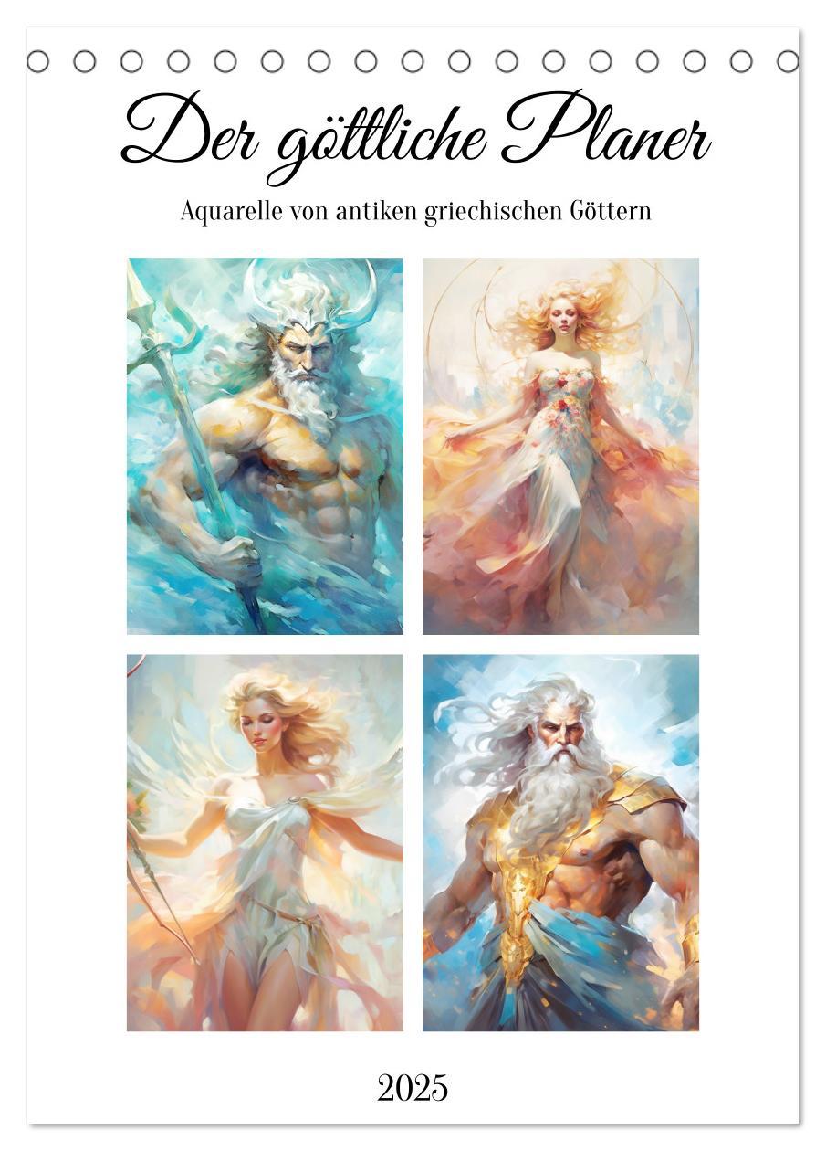 Cover: 9783435866687 | Der göttliche Planer. Aquarelle von antiken griechischen Göttern...