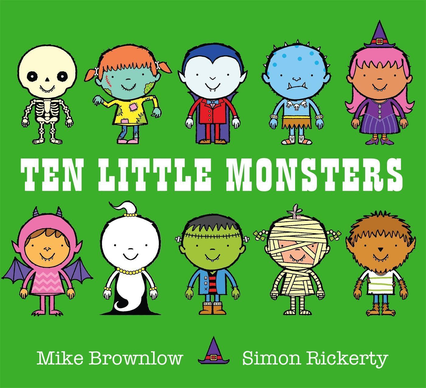 Cover: 9781408334034 | Ten Little Monsters | Mike Brownlow | Taschenbuch | 32 S. | Englisch