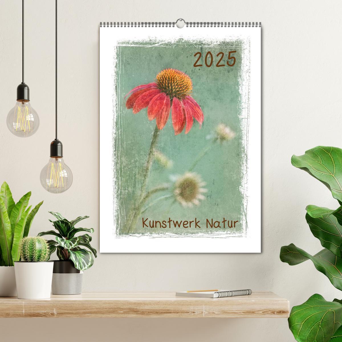 Bild: 9783457051191 | Kunstwerk Natur (Wandkalender 2025 DIN A2 hoch), CALVENDO...