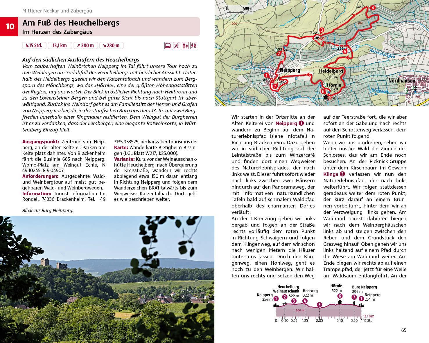 Bild: 9783763334223 | Wandern und Einkehren - Heilbronner Land | Albrecht Ritter | Buch