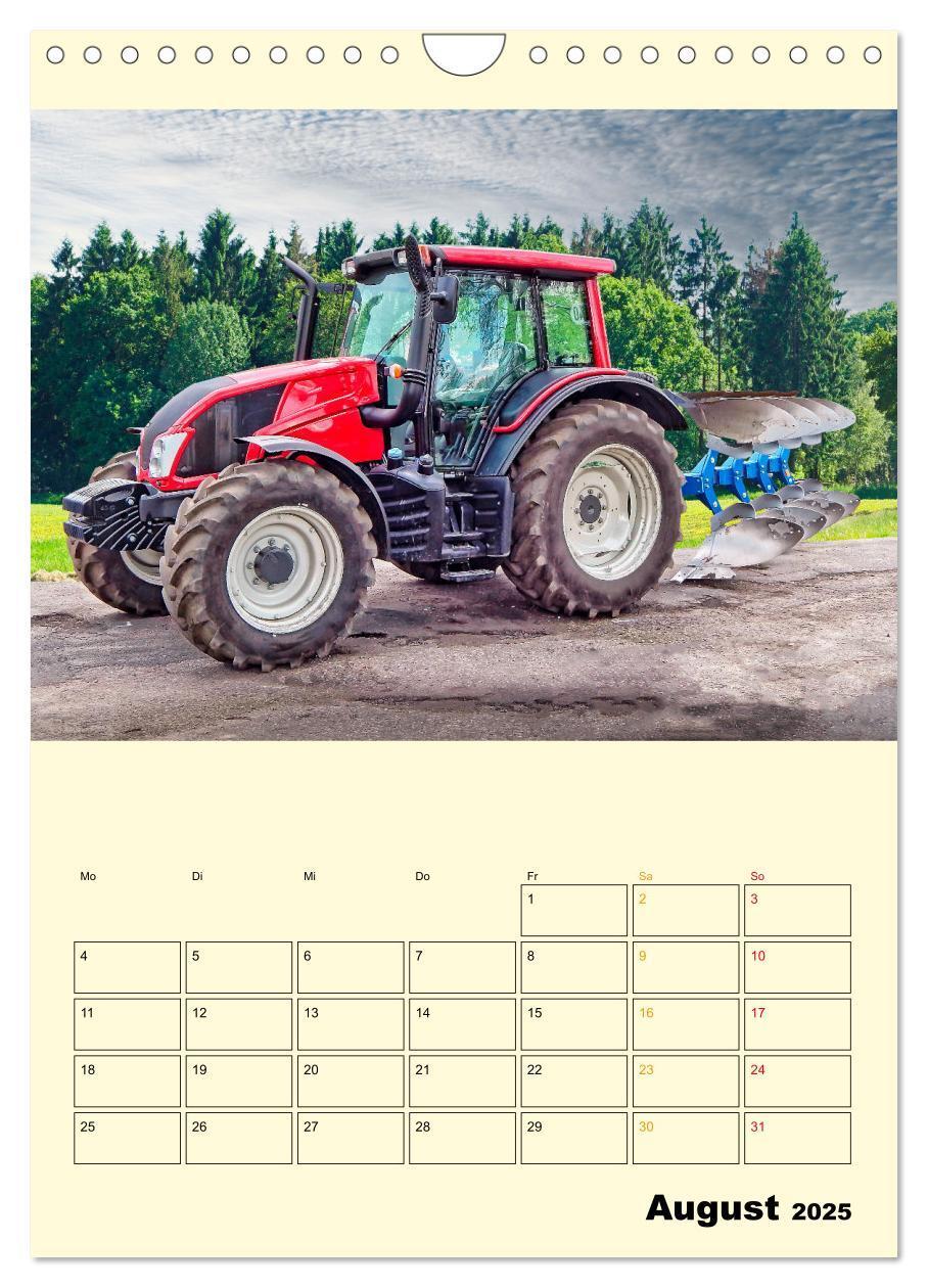 Bild: 9783435903757 | Traktor Giganten (Wandkalender 2025 DIN A4 hoch), CALVENDO...