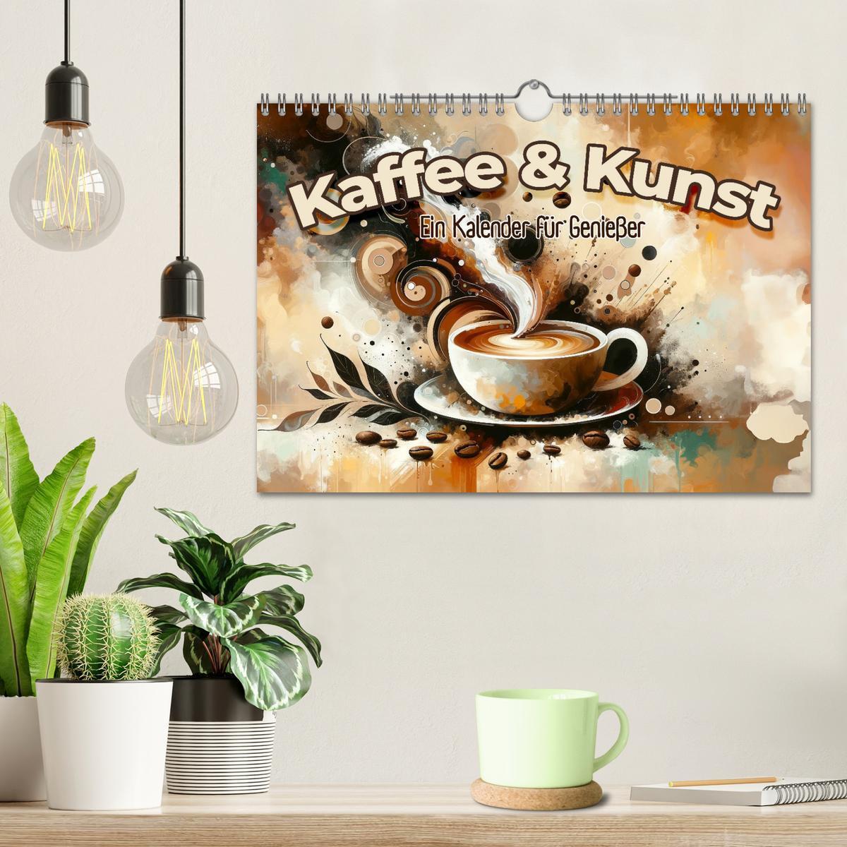 Bild: 9783383804274 | Kaffee &amp; Kunst: Ein Kalender für Genießer (Wandkalender 2025 DIN A4...