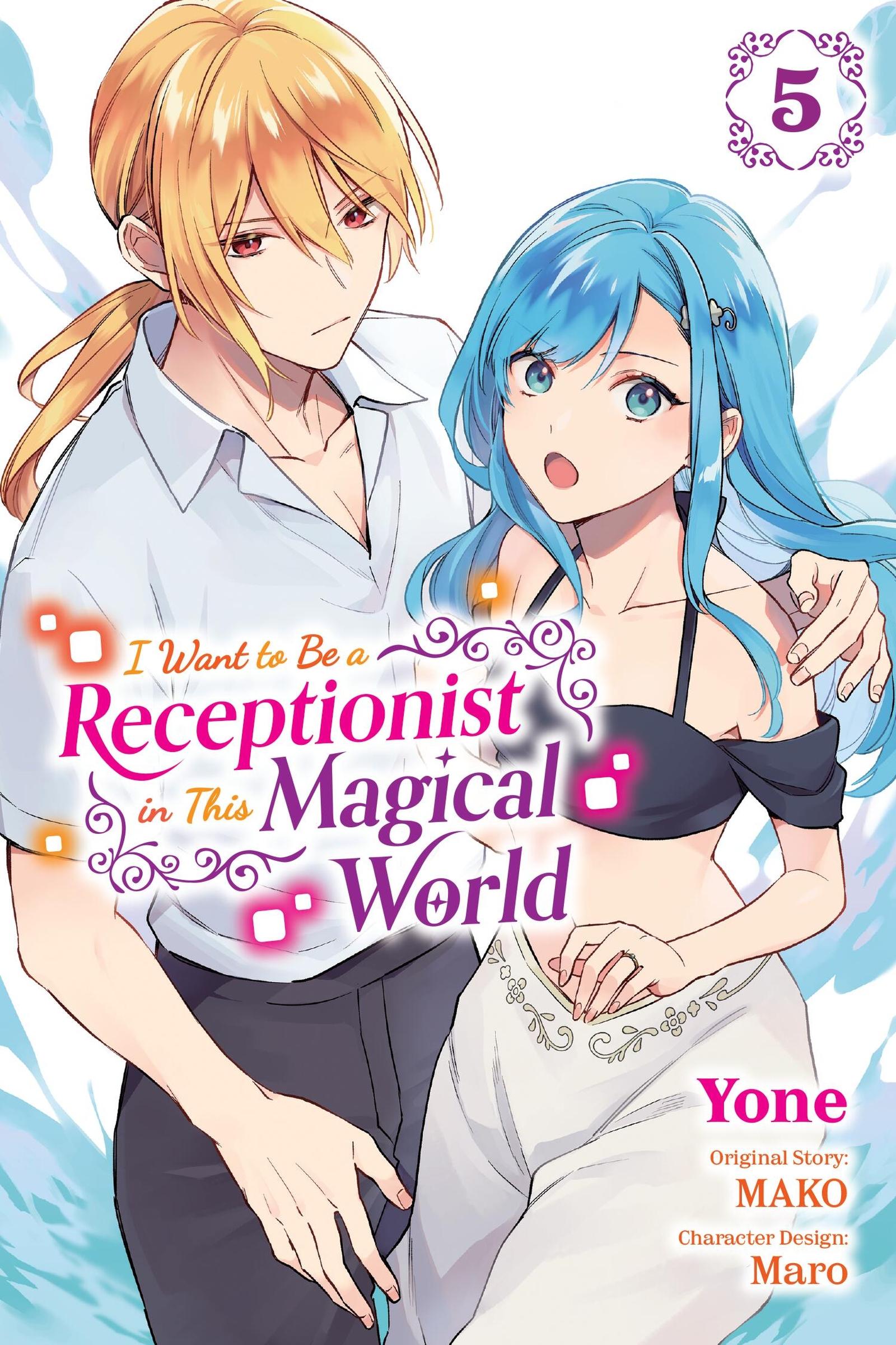 Cover: 9781975375119 | I Want to Be a Receptionist in This Magical World, Vol. 5 (Manga)