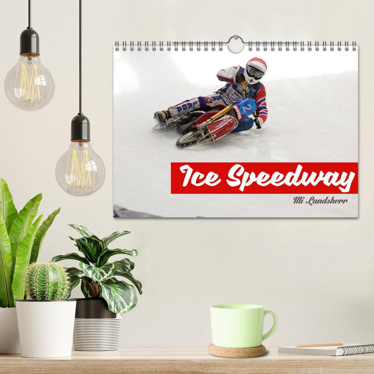 Bild: 9783435131679 | Ice Speedway (Wandkalender 2025 DIN A4 quer), CALVENDO Monatskalender