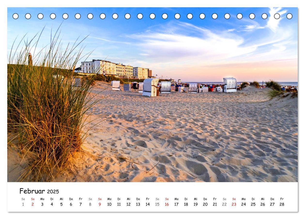 Bild: 9783435491629 | Borkum, bezaubernde Nordseeinsel (Tischkalender 2025 DIN A5 quer),...