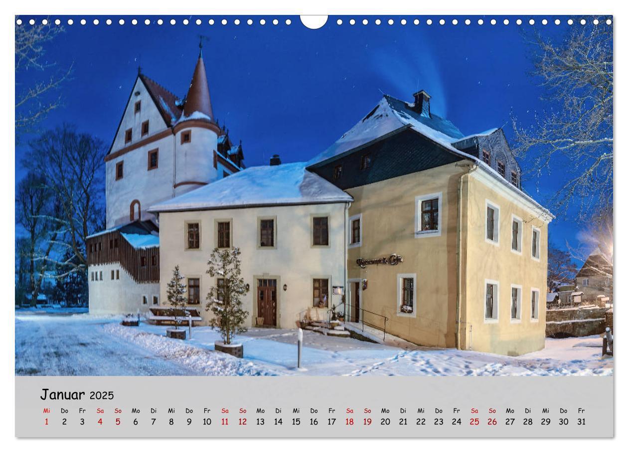 Bild: 9783435380794 | Historisches Erzgebirge (Wandkalender 2025 DIN A3 quer), CALVENDO...