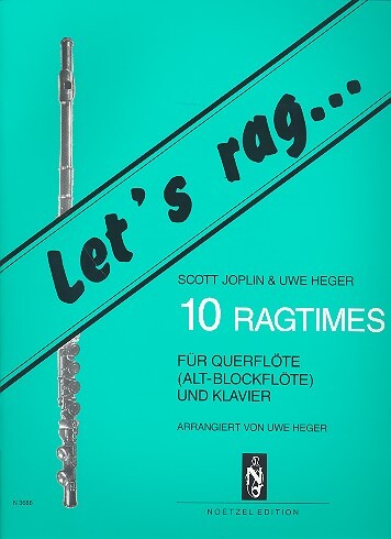 Cover: 9790204536887 | Ragtimes(10) | Joplin-Heger | Buch | Heinrichshofen Verlag