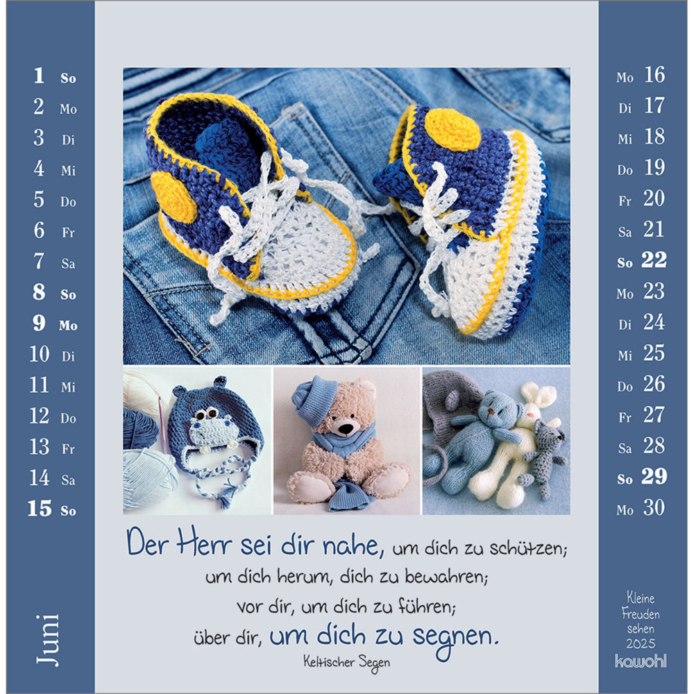 Bild: 9783754817957 | Kleine Freuden sehen 2025 | Postkarten-Kalender mit Bildcollagen