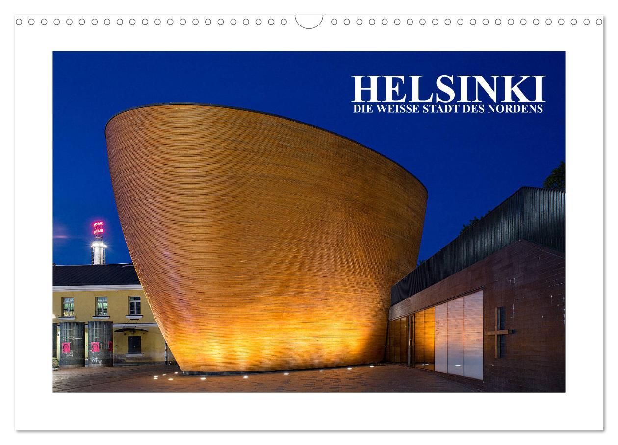 Cover: 9783435185184 | Helsinki - Die weiße Stadt des Nordens (Wandkalender 2025 DIN A3...