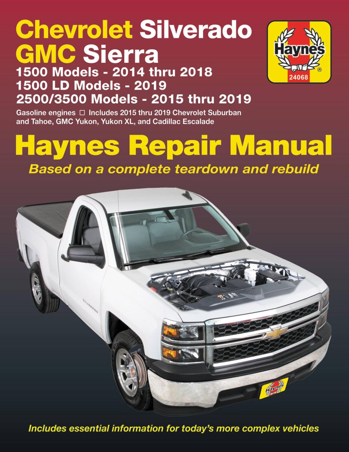 Cover: 9781620923504 | Chevrolet Silverado &amp; GMC Sierra 1500 Models 2014-18, 1500 LD...