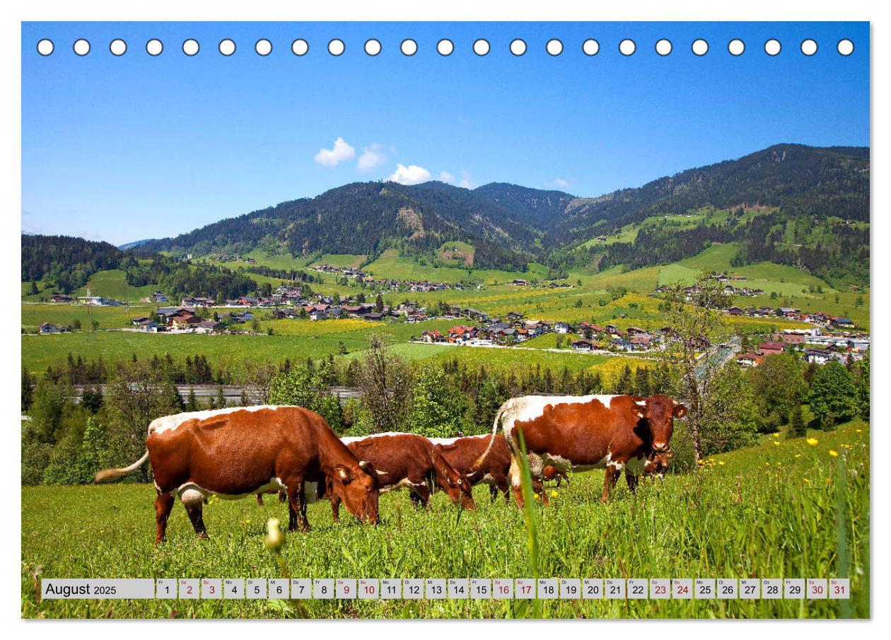 Bild: 9783435384051 | Herzliche Grüße aus Flachau (Tischkalender 2025 DIN A5 quer),...