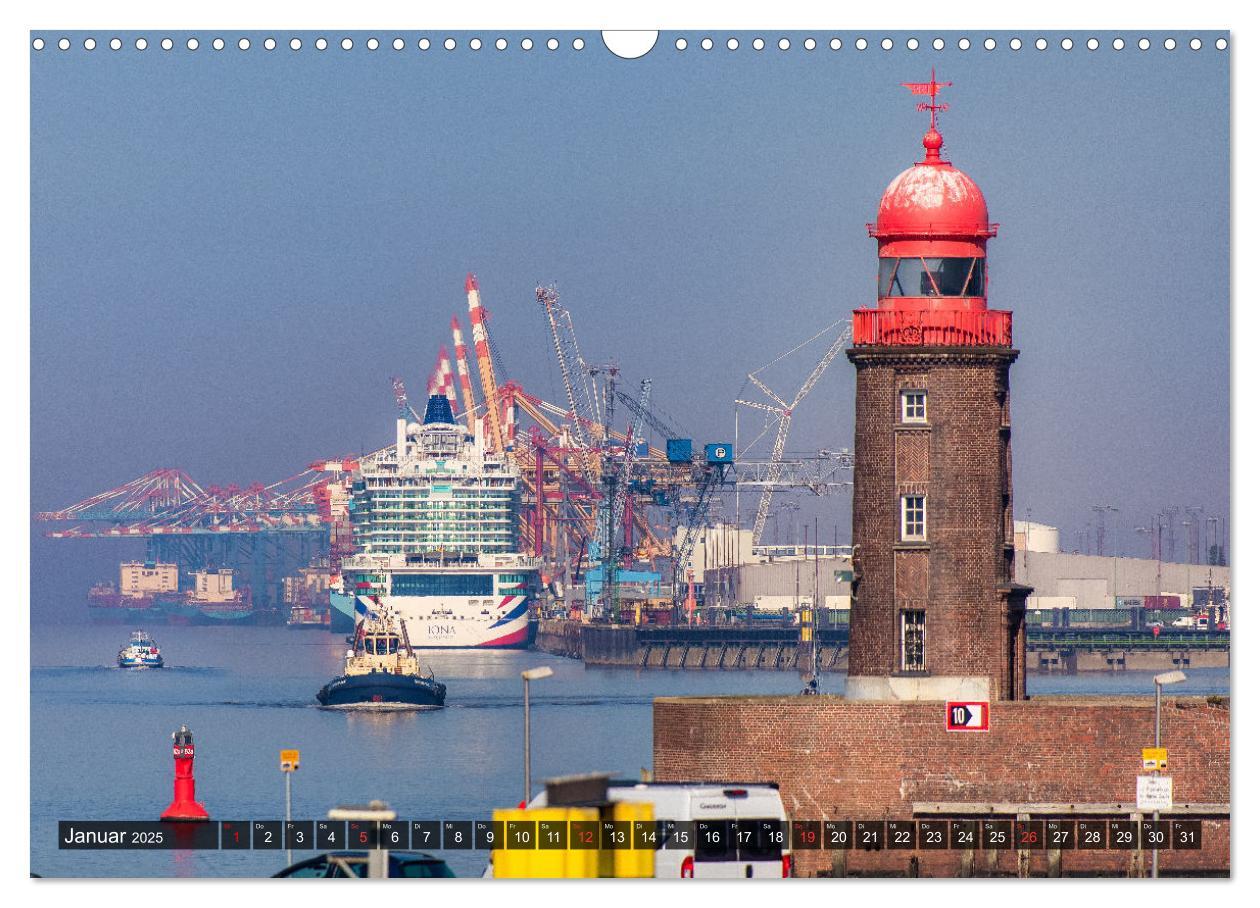 Bild: 9783435101979 | BREMERHAVEN Maritimes in der Seestadt (Wandkalender 2025 DIN A3...