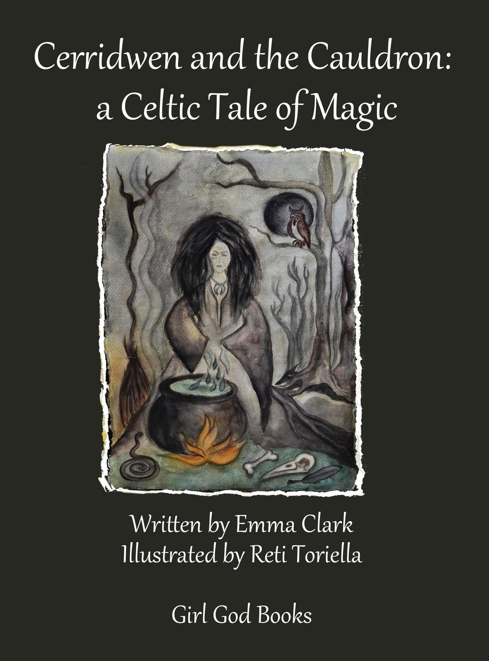 Cover: 9788293725565 | Cerridwen and the Cauldron | a Celtic Tale of Magic | Emma Clark