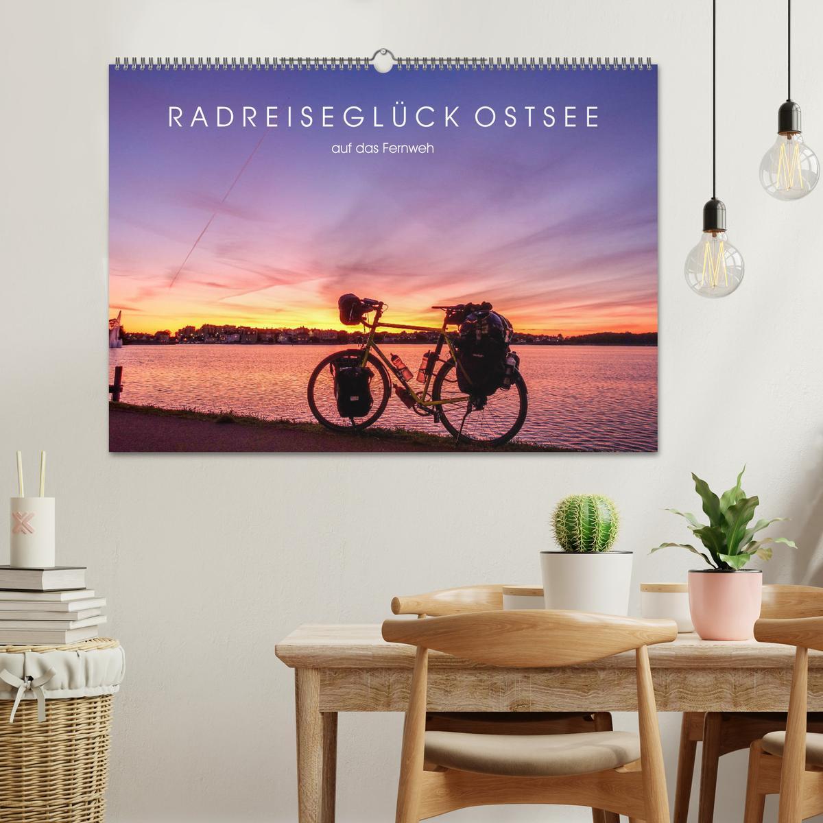 Bild: 9783435128693 | Radreiseglück Ostsee (Wandkalender 2025 DIN A2 quer), CALVENDO...