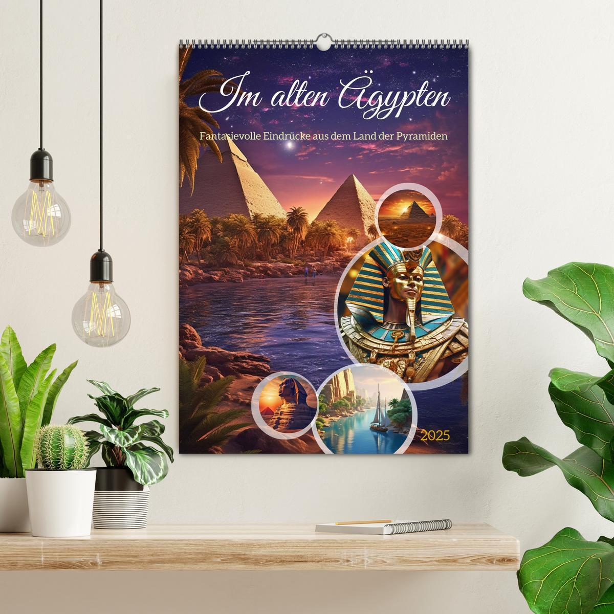 Bild: 9783435861163 | Im alten Ägypten (Wandkalender 2025 DIN A2 hoch), CALVENDO...