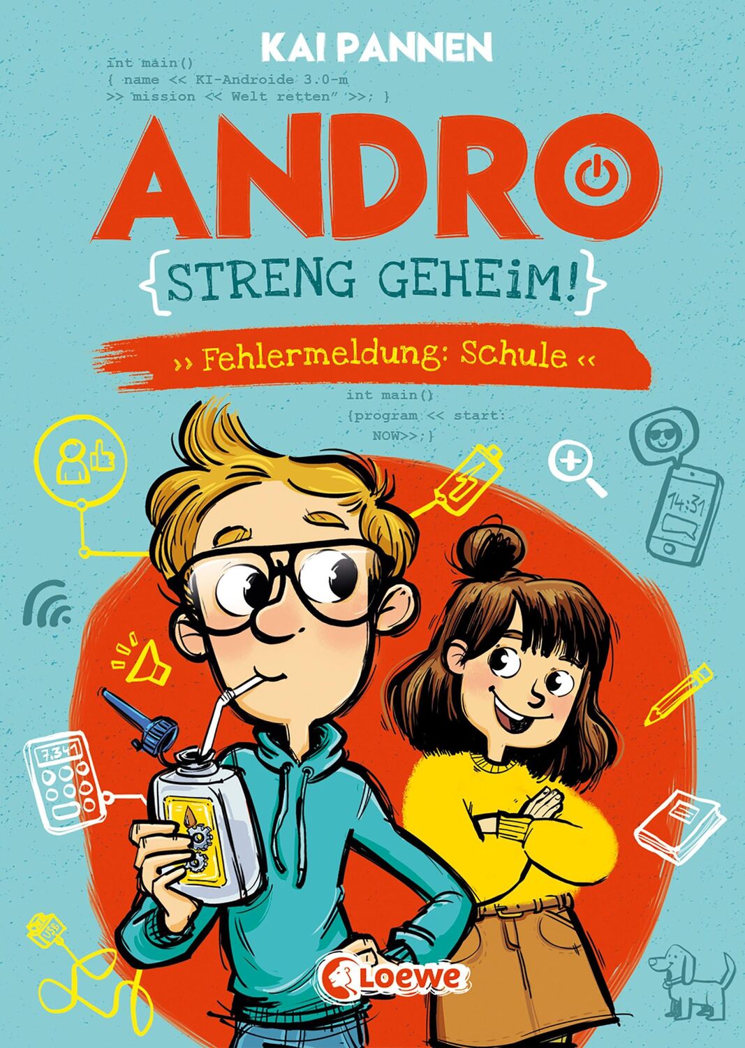 Cover: 9783743208933 | Andro, streng geheim! (Band 1) - Fehlermeldung: Schule | Kai Pannen