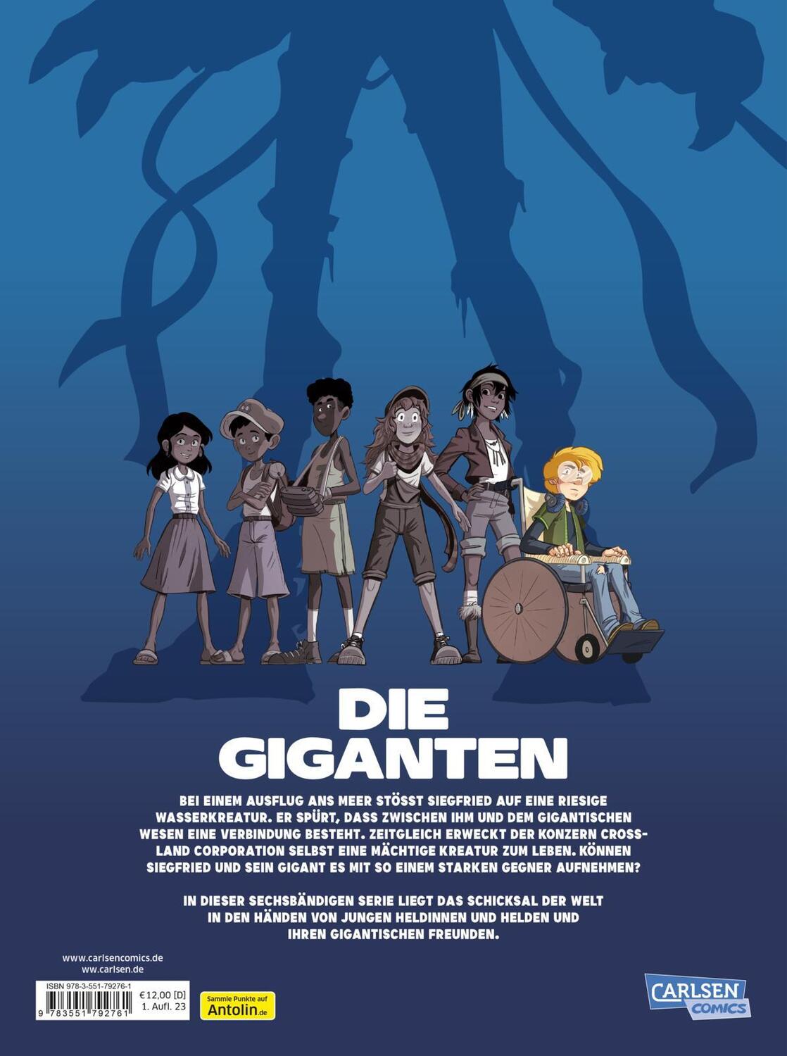 Rückseite: 9783551792761 | Die Giganten 2: Siegfried | Lylian | Taschenbuch | Die Giganten | 2023