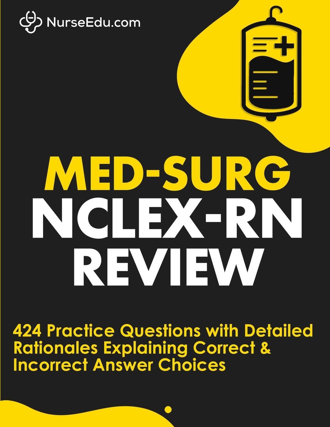 Cover: 9781952914072 | Med-Surg NCLEX-RN Review | Nurseedu | Taschenbuch | Paperback | 2021