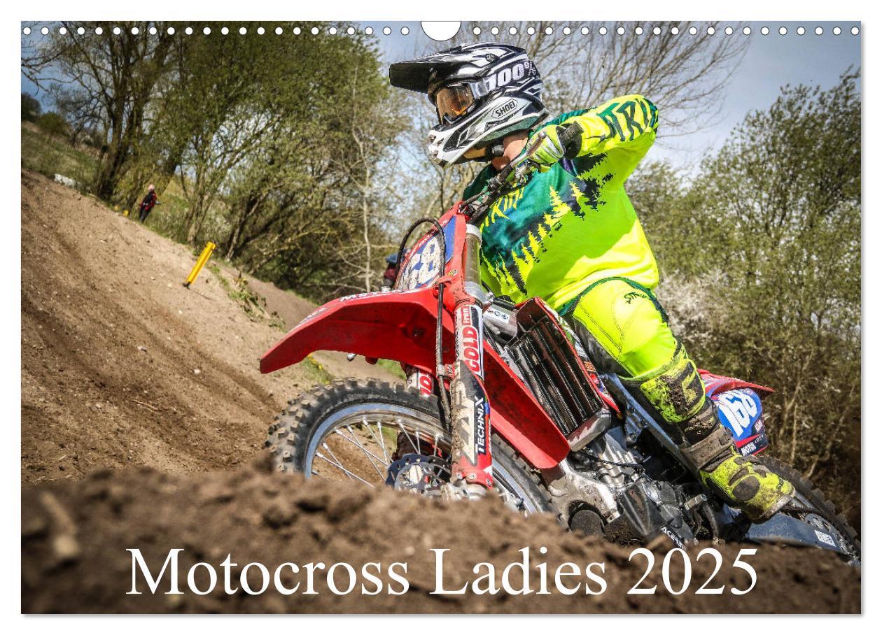 Cover: 9783435374335 | Motocross Ladies 2025 (Wandkalender 2025 DIN A3 quer), CALVENDO...