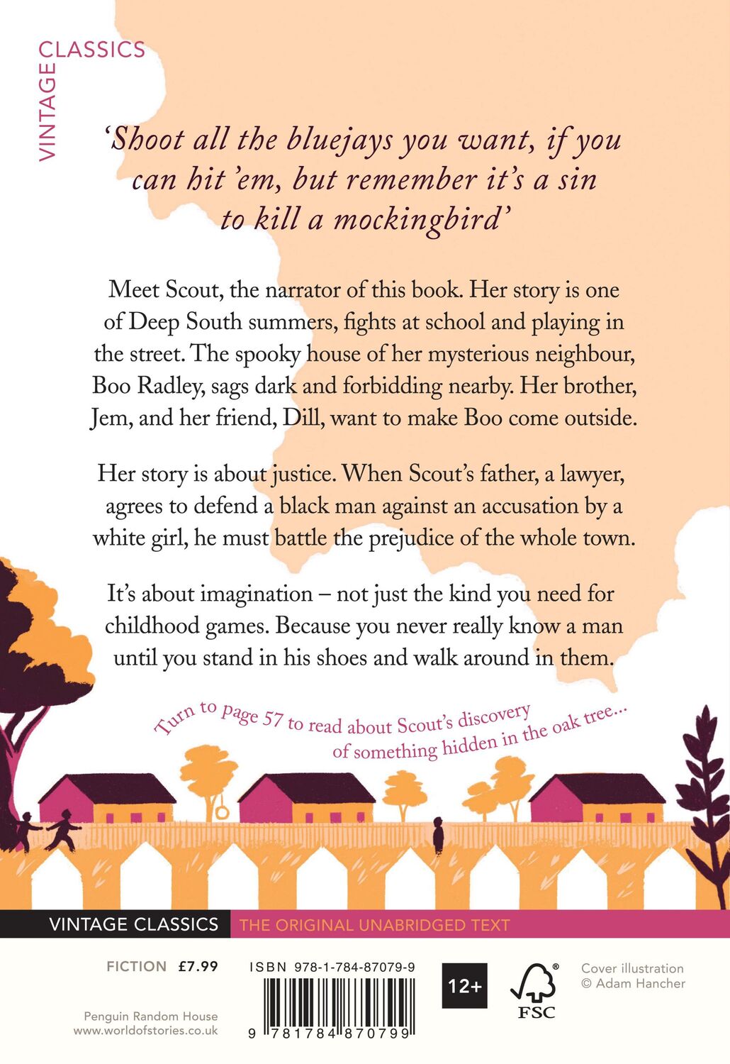 Rückseite: 9781784870799 | To Kill a Mockingbird | Harper Lee | Taschenbuch | 496 S. | Englisch