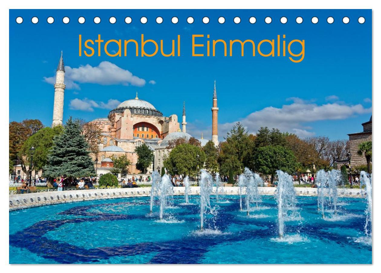 Cover: 9783435543052 | Istanbul Einmalig (Tischkalender 2025 DIN A5 quer), CALVENDO...