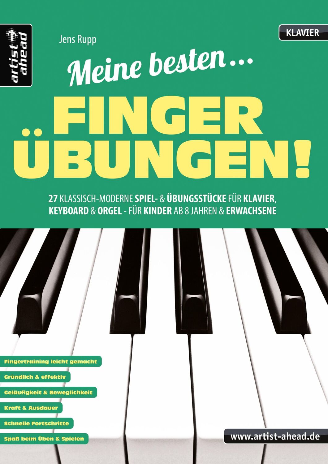 Cover: 9783866421387 | Meine besten Fingerübungen! | Jens Rupp | Broschüre | 36 S. | Deutsch