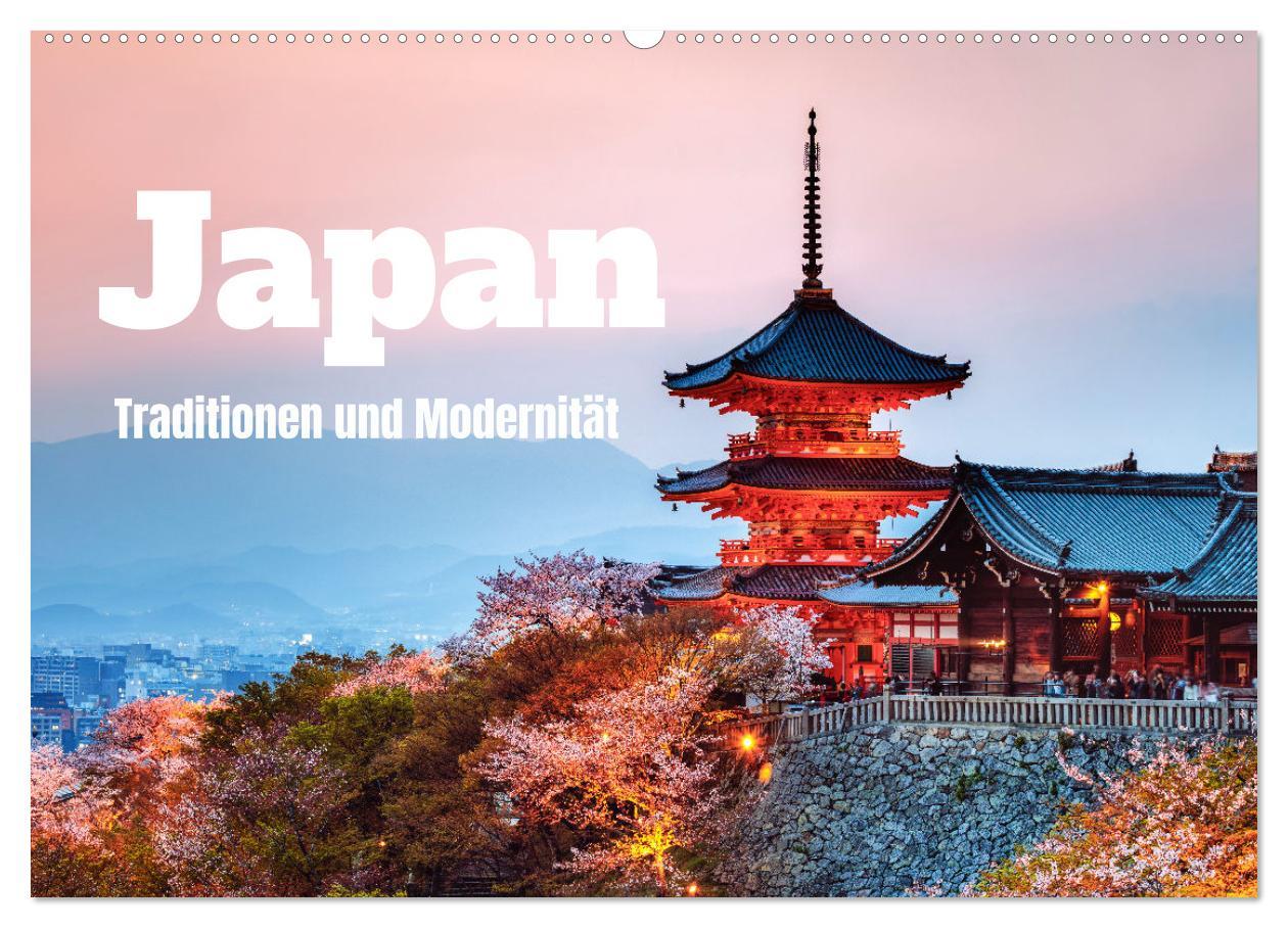 Cover: 9783383948749 | Japan - Traditionen und Modernität (Wandkalender 2025 DIN A2 quer),...