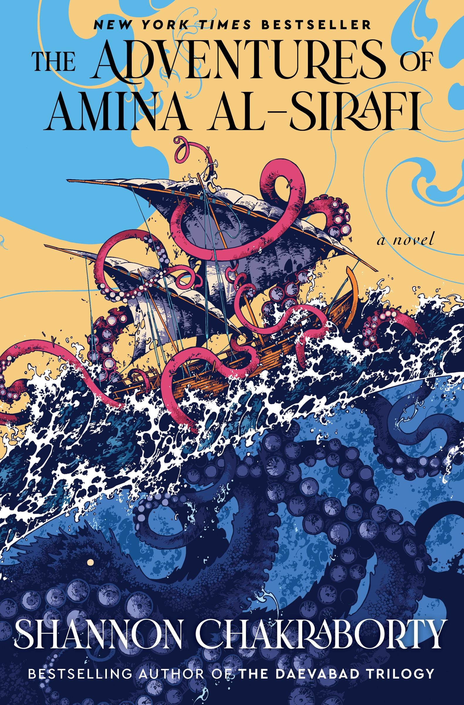 Cover: 9780062963505 | The Adventures of Amina al-Sirafi | A Novel | Shannon Chakraborty