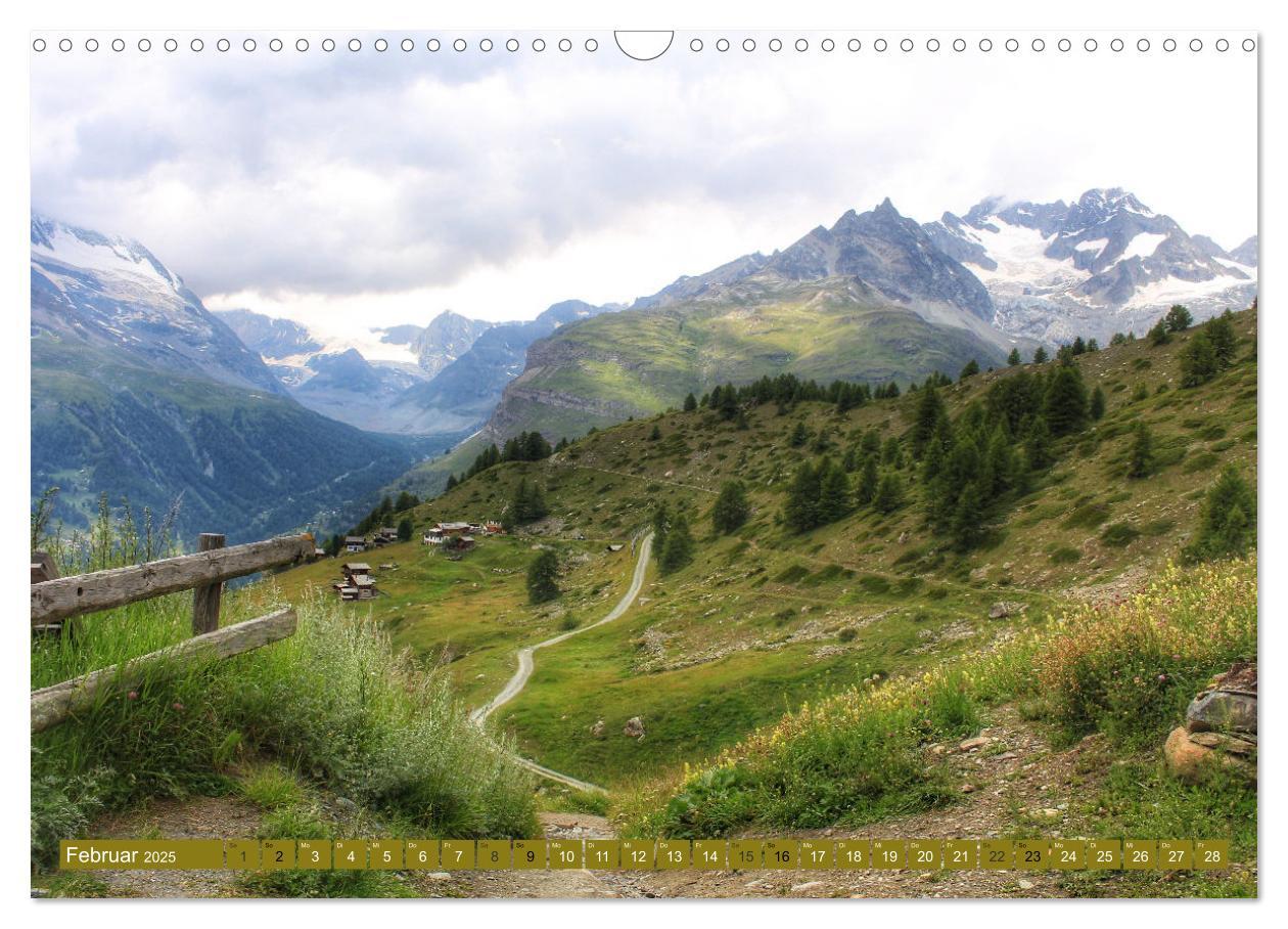 Bild: 9783435034314 | Bergwelt Zermatt (Wandkalender 2025 DIN A3 quer), CALVENDO...