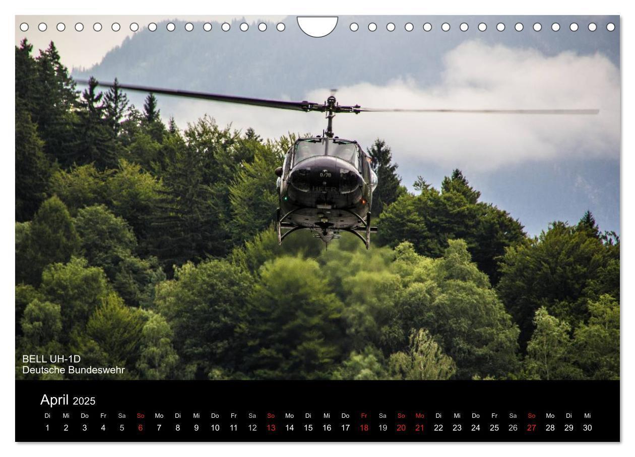 Bild: 9783435786367 | Hubschrauber im Einsatz (Wandkalender 2025 DIN A4 quer), CALVENDO...