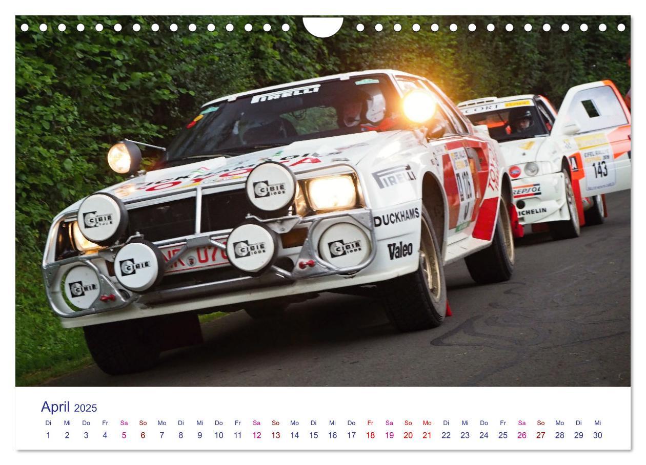 Bild: 9783457209240 | Rally Ikonen (Wandkalender 2025 DIN A4 quer), CALVENDO Monatskalender