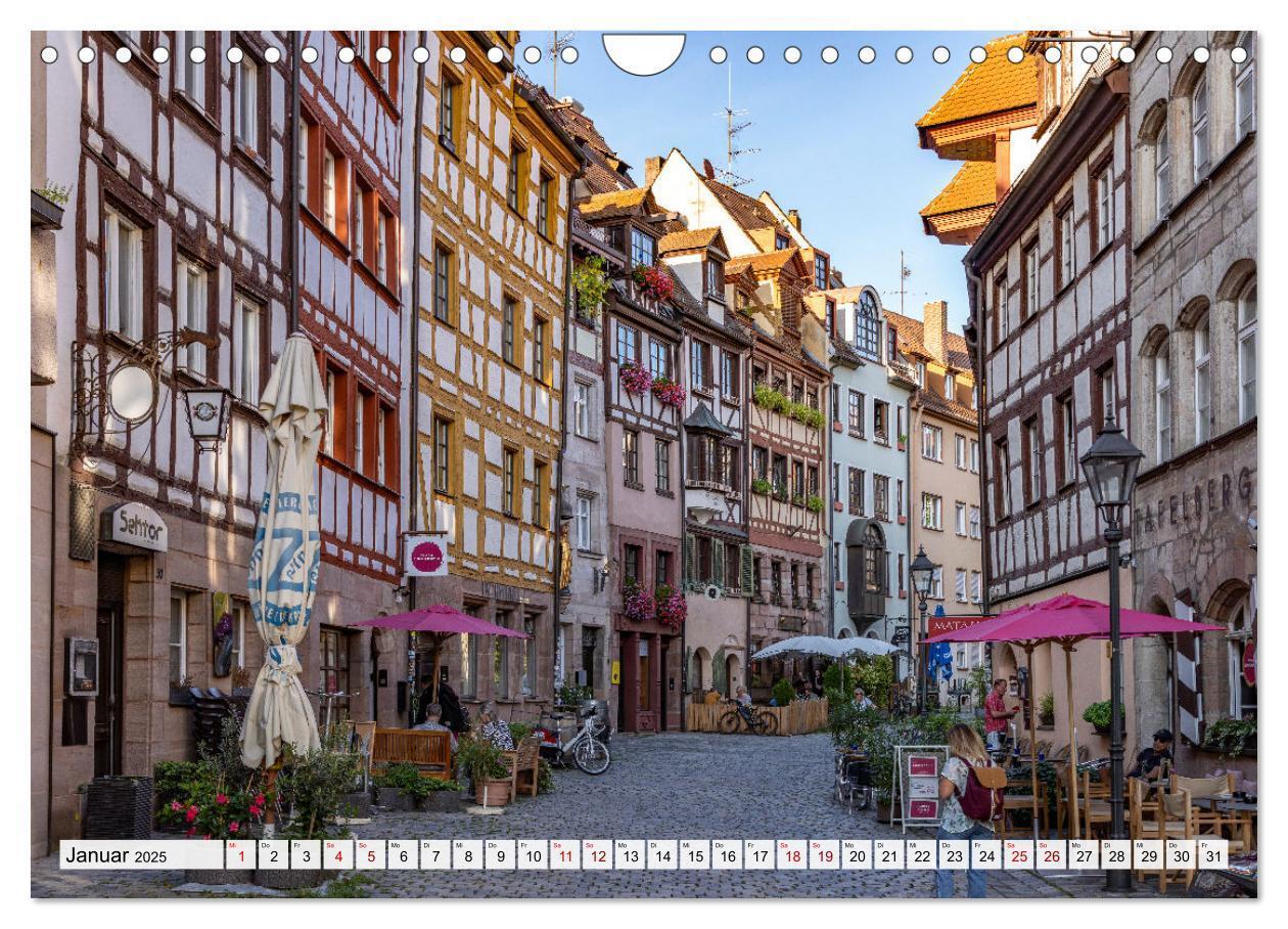 Bild: 9783383786624 | Wunderbares Nürnberg (Wandkalender 2025 DIN A4 quer), CALVENDO...