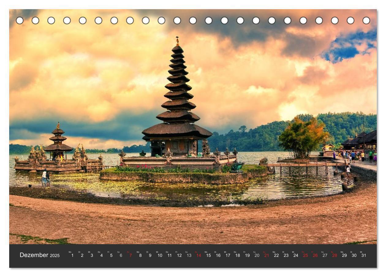 Bild: 9783435806874 | Bali - Insel der Götter (Tischkalender 2025 DIN A5 quer), CALVENDO...