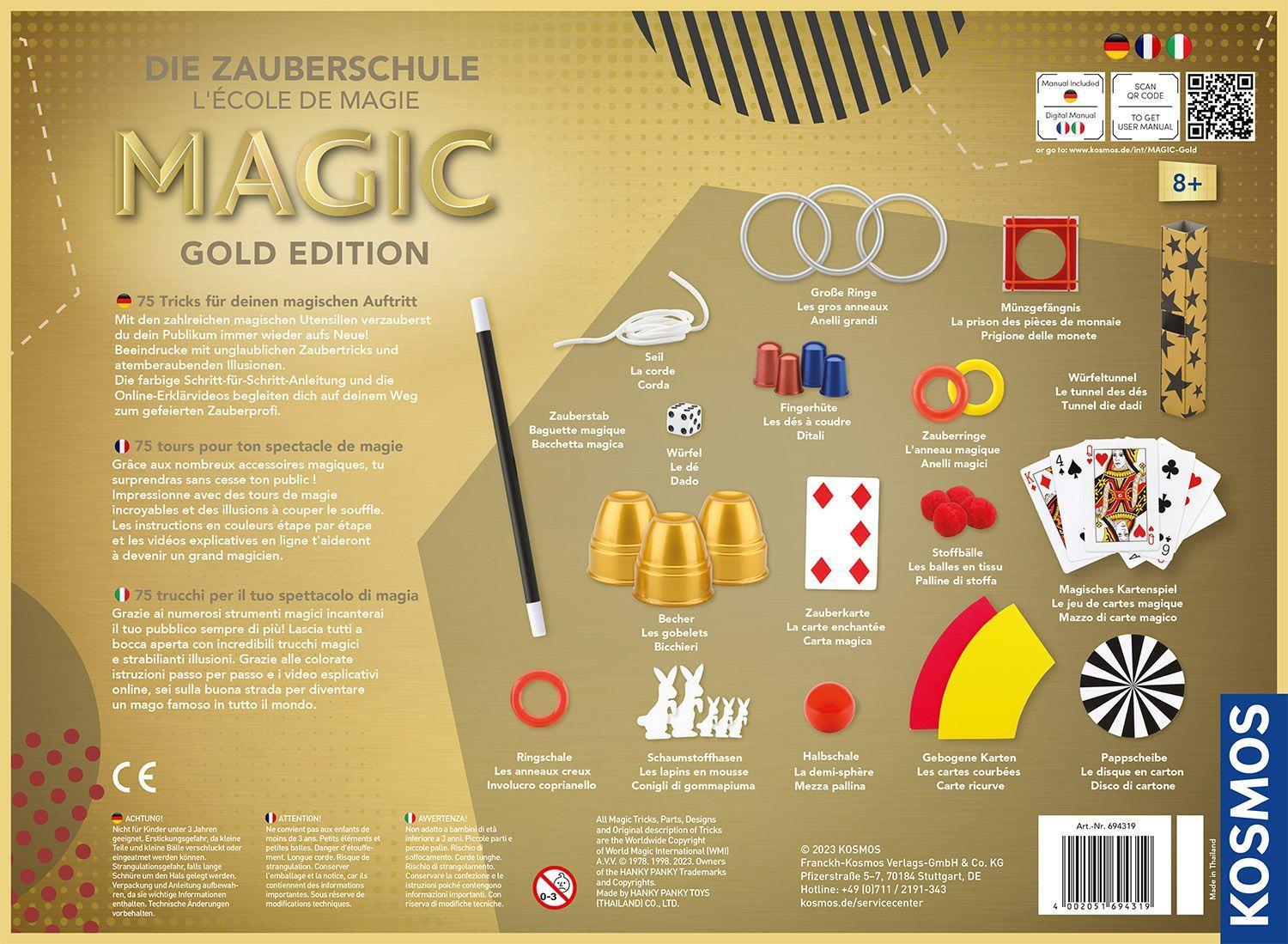 Bild: 4002051694319 | MAGIC Gold Edition - Zauberkasten | Spiel | Brettspiel | 694319 | 2023