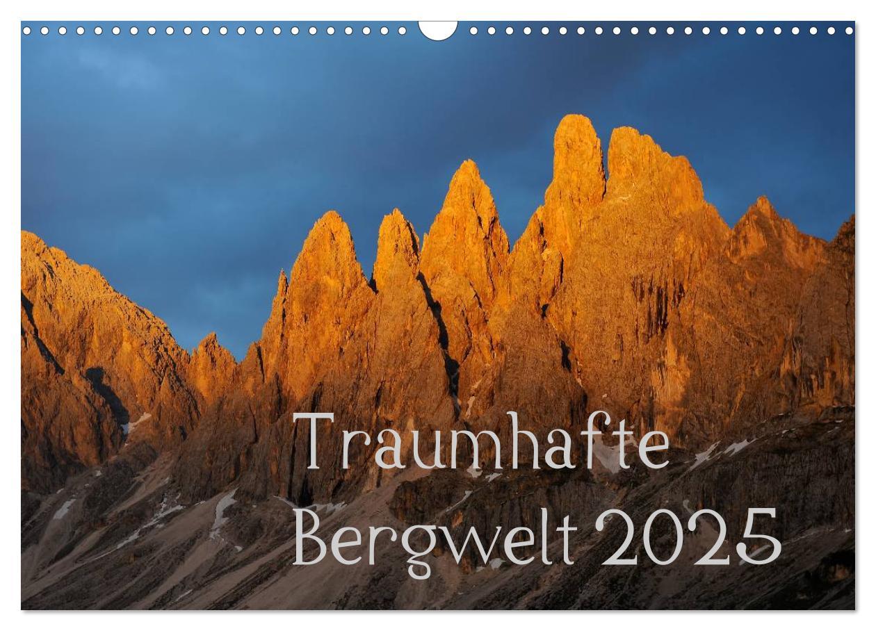 Cover: 9783435841776 | Traumhafte Bergwelt Kalender (Wandkalender 2025 DIN A3 quer),...