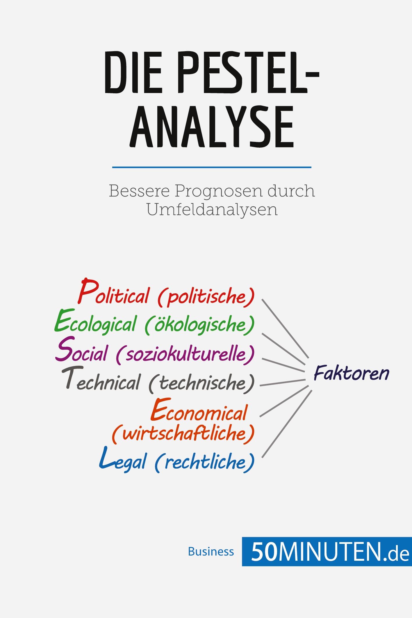 Cover: 9782808009164 | Die PESTEL-Analyse | Bessere Prognosen durch Umfeldanalysen | Buch