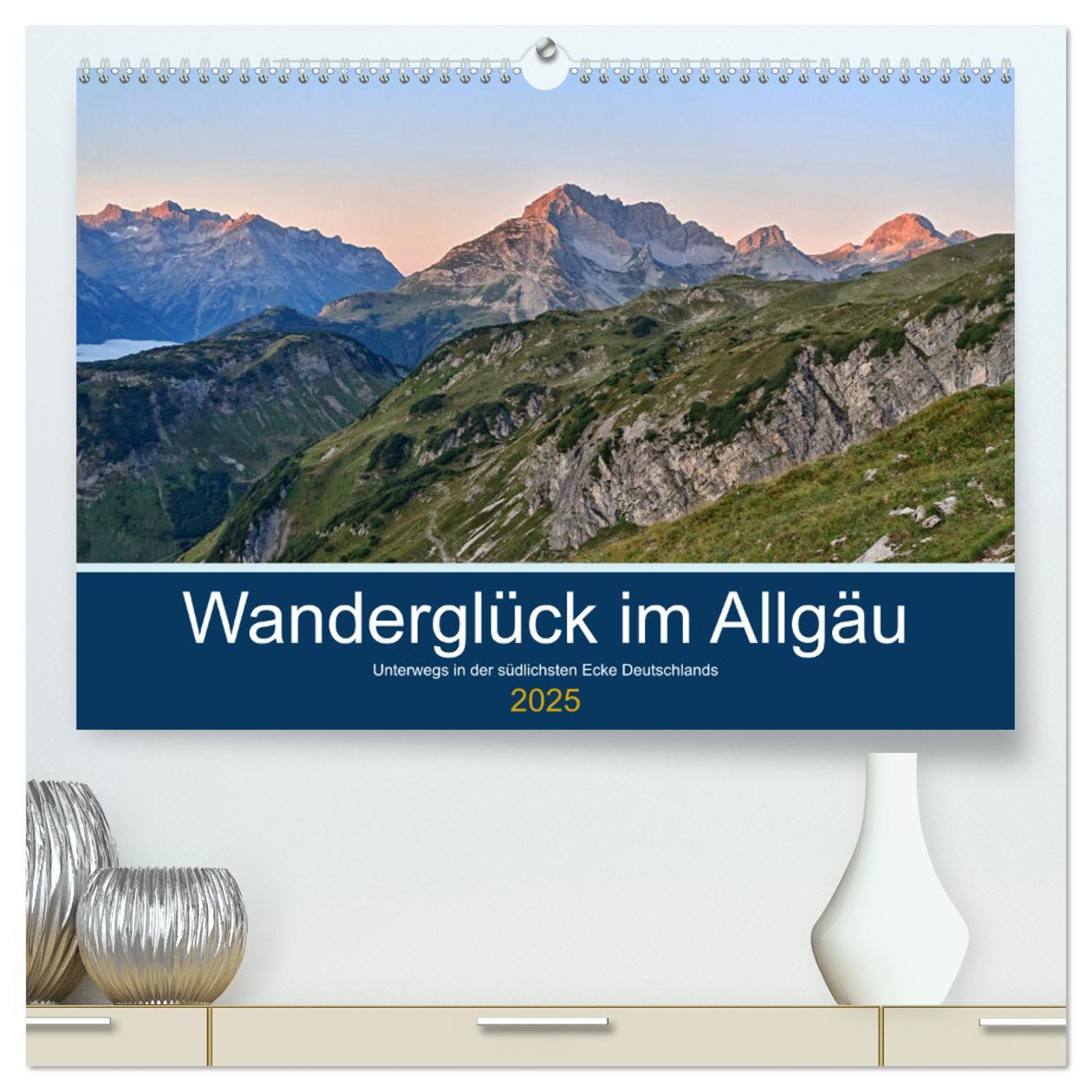 Cover: 9783435188703 | Wanderglück im Allgäu (hochwertiger Premium Wandkalender 2025 DIN...