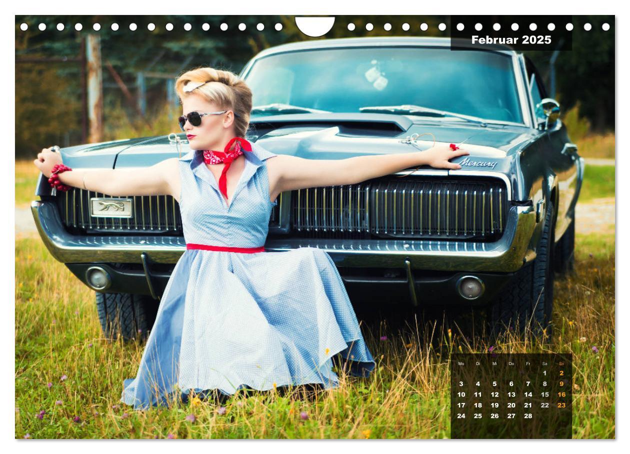 Bild: 9783435435722 | Rockabilly - Back to the 50s (Wandkalender 2025 DIN A4 quer),...