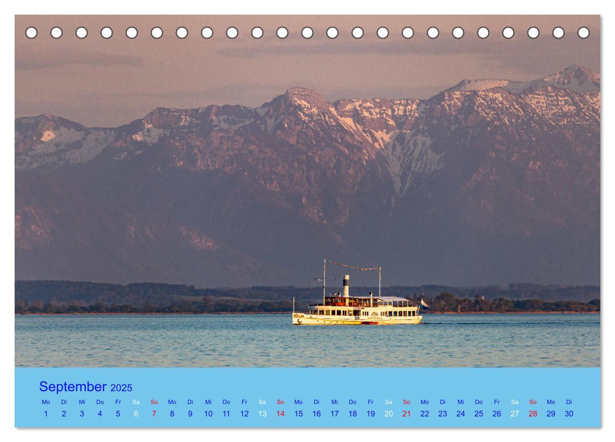 Bild: 9783435033904 | Ammersee-Ansichten (Tischkalender 2025 DIN A5 quer), CALVENDO...