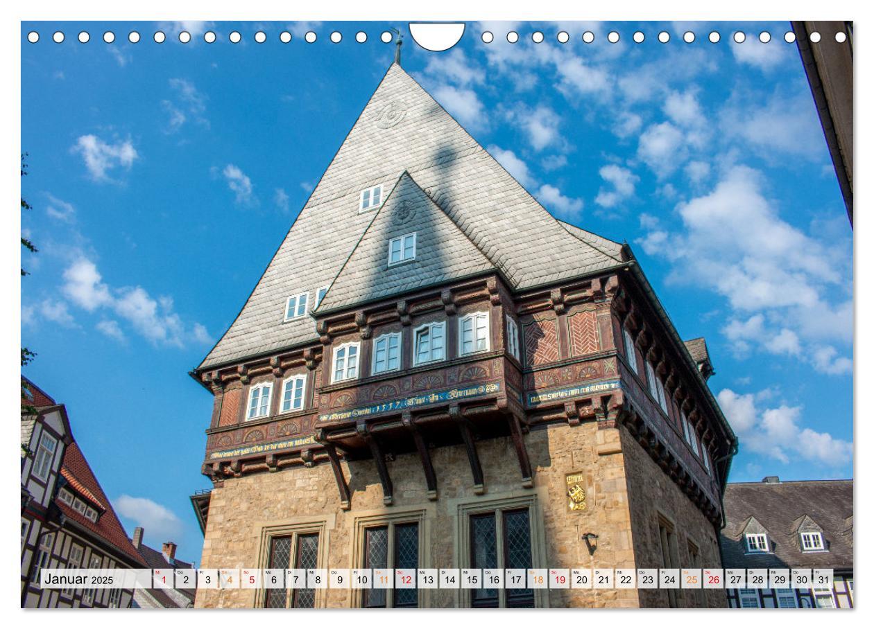 Bild: 9783383853890 | Historisches Goslar - Niedersachsen (Wandkalender 2025 DIN A4...