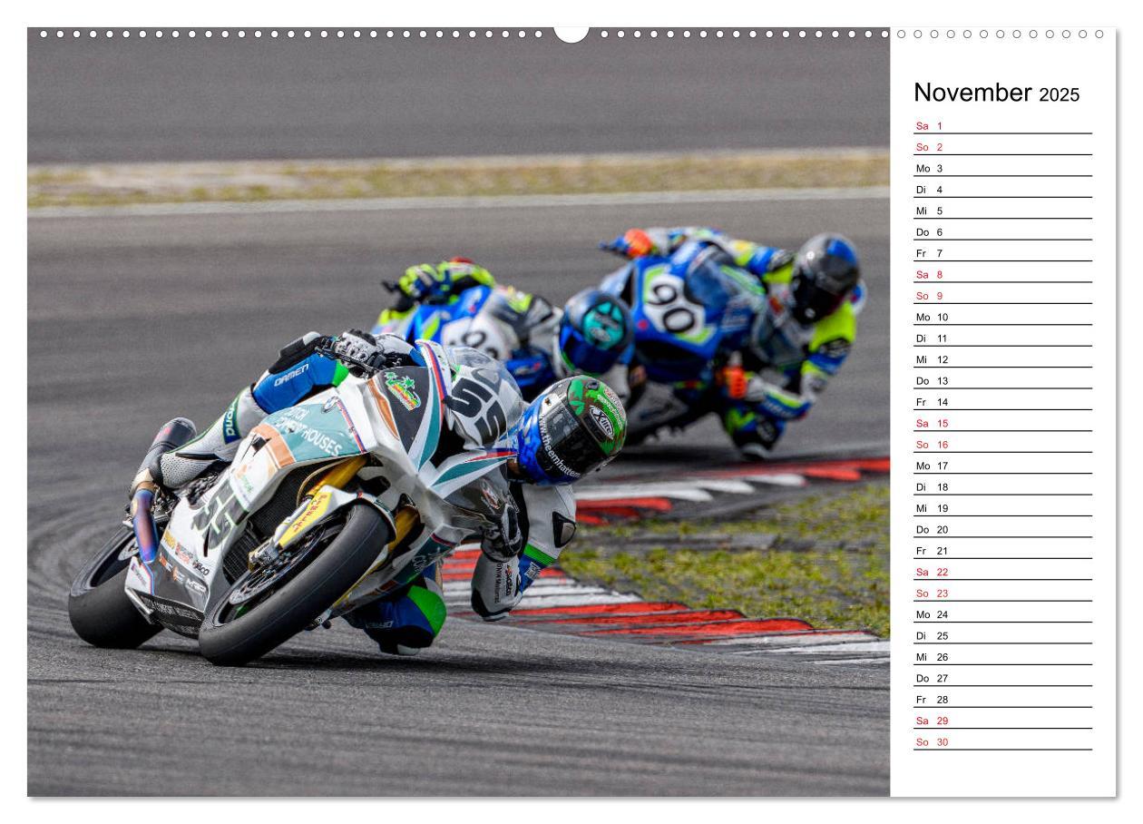 Bild: 9783457158777 | Faszination Superbikes (Wandkalender 2025 DIN A2 quer), CALVENDO...