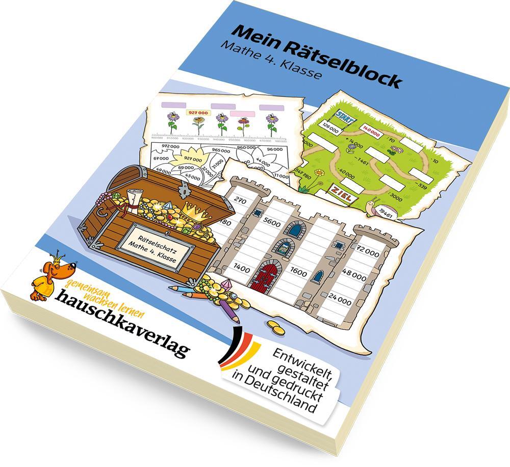 Bild: 9783881006941 | Mein Rätselblock Mathe 4. Klasse | Carola Materna | Taschenbuch | 2023