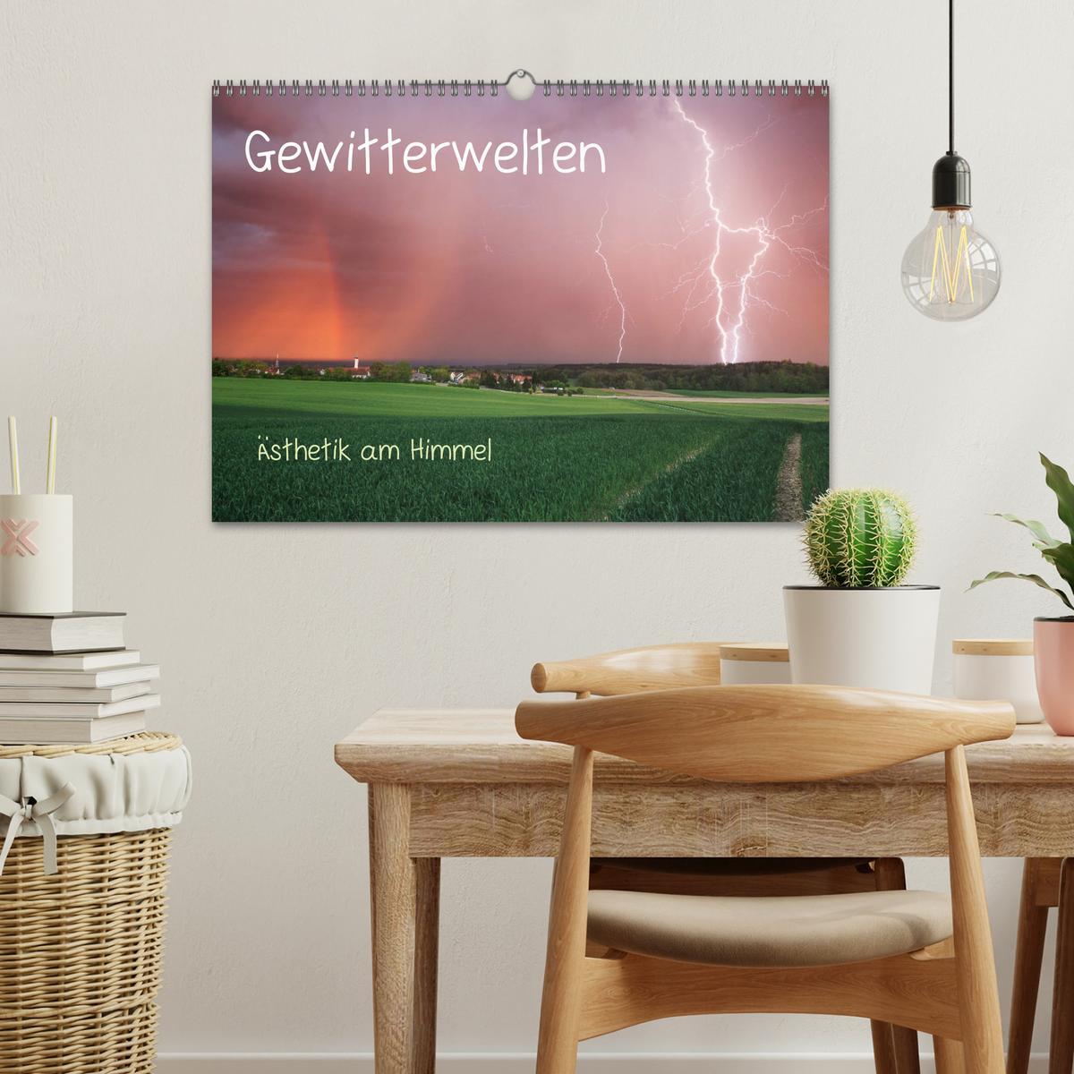 Bild: 9783435328680 | Gewitterwelten (Wandkalender 2025 DIN A3 quer), CALVENDO...