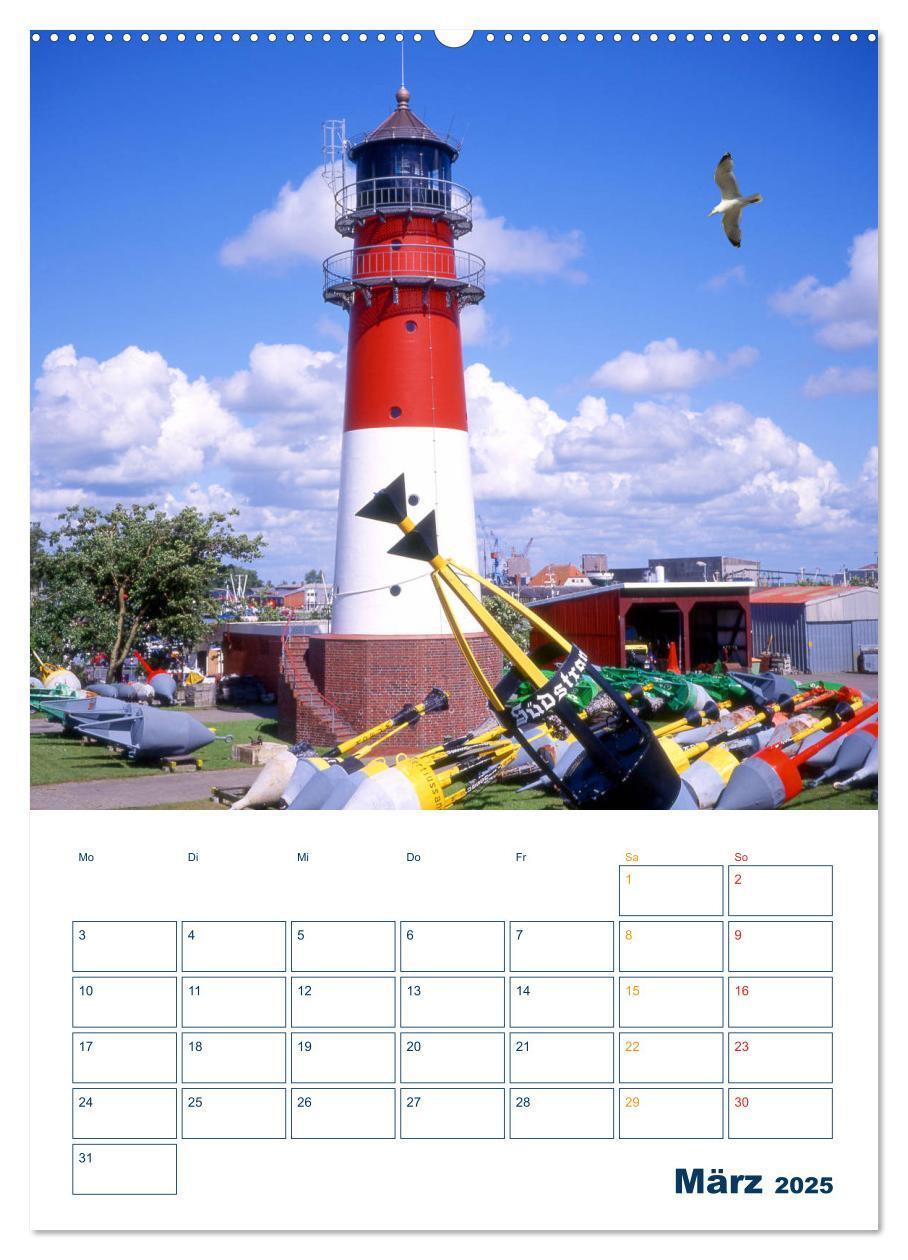 Bild: 9783435976058 | Vielseitiges Büsum (Wandkalender 2025 DIN A2 hoch), CALVENDO...