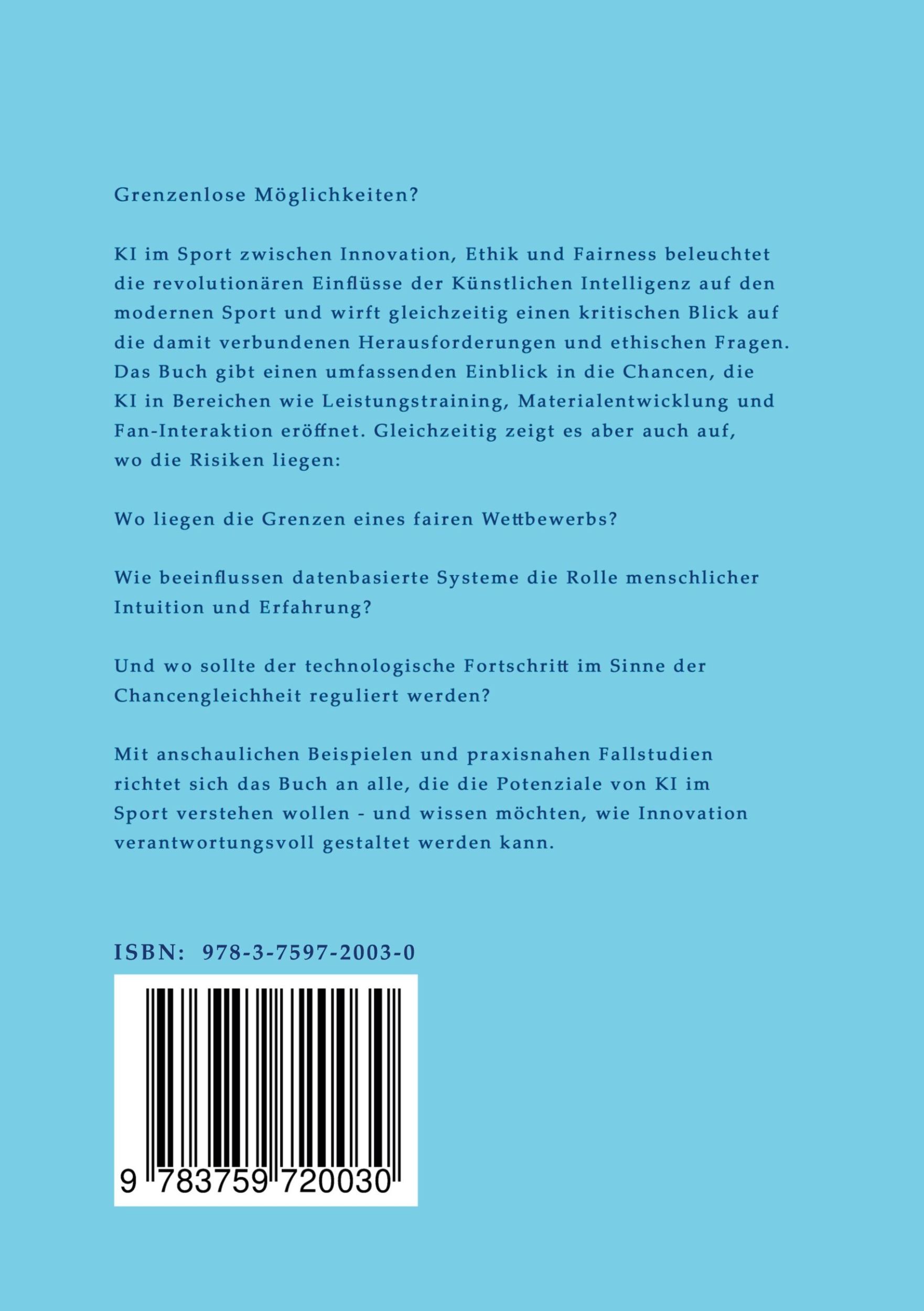 Rückseite: 9783759720030 | Grenzenlose Möglichkeiten? | Sebastian Lang | Taschenbuch | Paperback