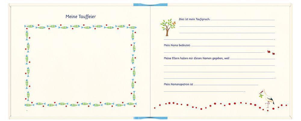 Bild: 4050003709727 | Meine Taufe (hellblau) | Anne Mußenbrock | Buch | Eintragbücher | 2012